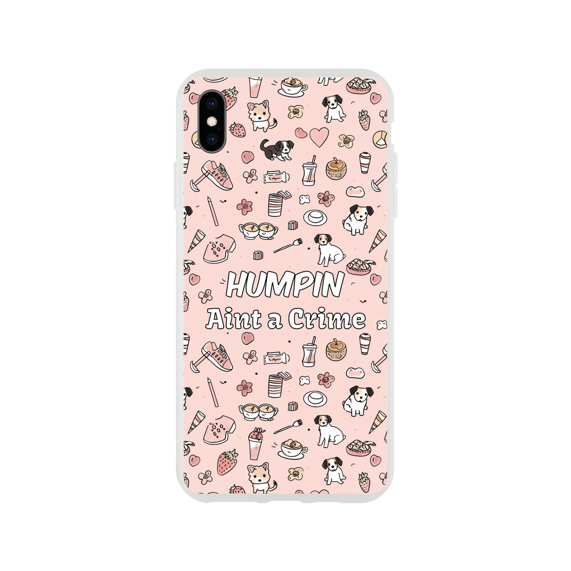 Humpin Aint a Crime - Frosty transparent soft case - Bananas ´n Peaches